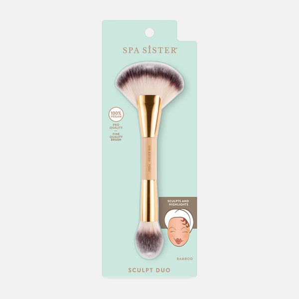 Dual-Ended Sculpt Duo - Vegan Bamboo Brush – BathAccessoriesWholesale