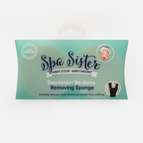 Deodorant BeGone Removing Sponges Two Pack BathAccessoriesWholesale