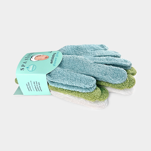 Exfoliating Shower Gloves - Three Pairs