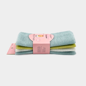 Exfoliating Shower Towels - 4PK