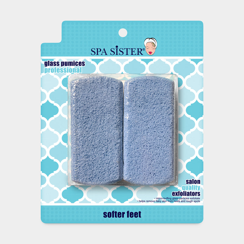 Glass Pumice Sponge - 2 Pack