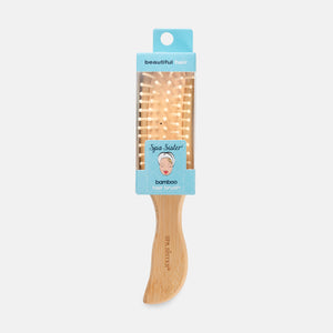 Large Bamboo Wood Bristle Hair Brush
