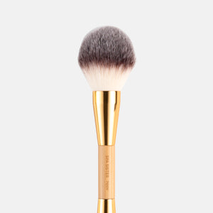 Dual-Ended Powder Veil - Vegan Bamboo Brush