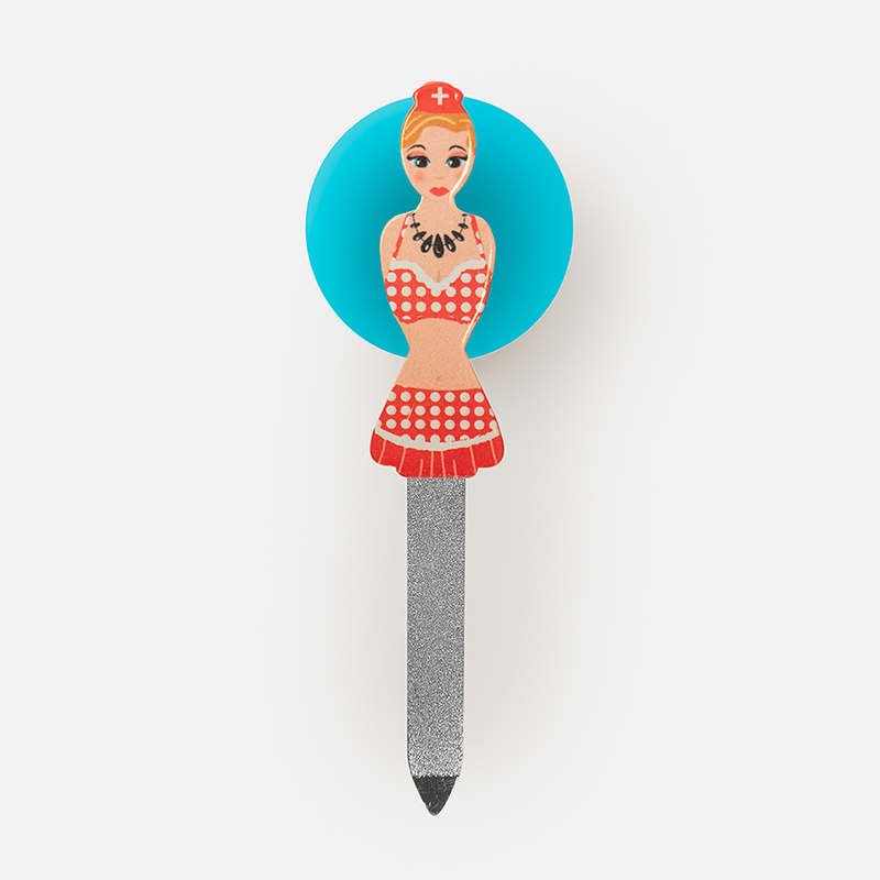 Spoiled Girl Nail File w/ Suction Cup