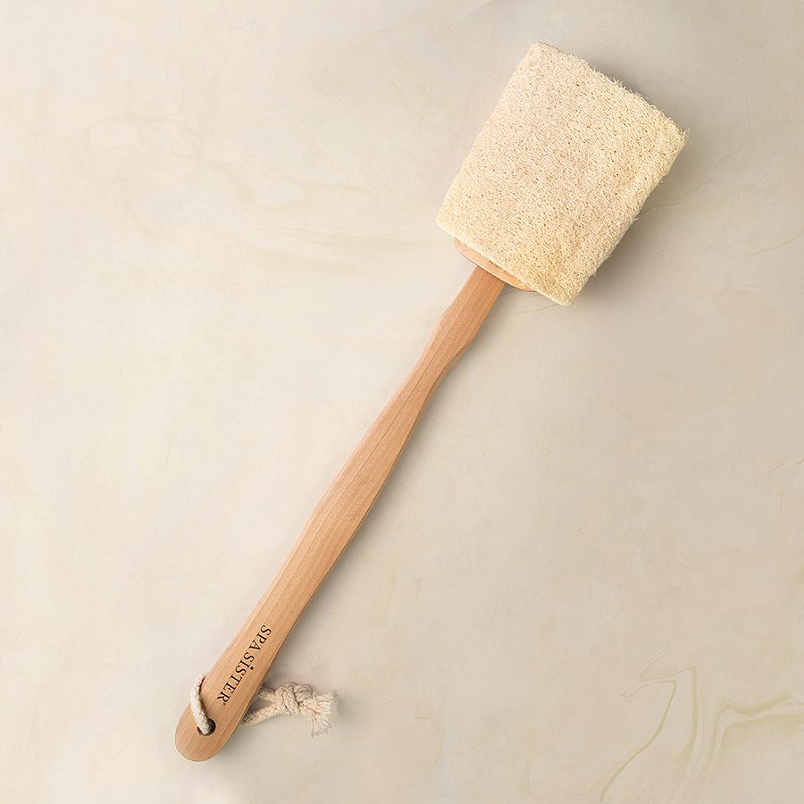 Loofah Bath Brush - Detachable