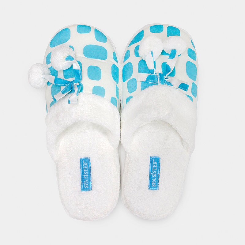 Cheers Spa Slippers - Blue Ice