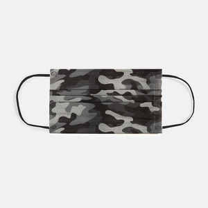 Black Camouflage 3-Ply Mask Display 10 ct.