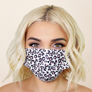Pink Leopard 3-Ply Mask Display 10 ct.