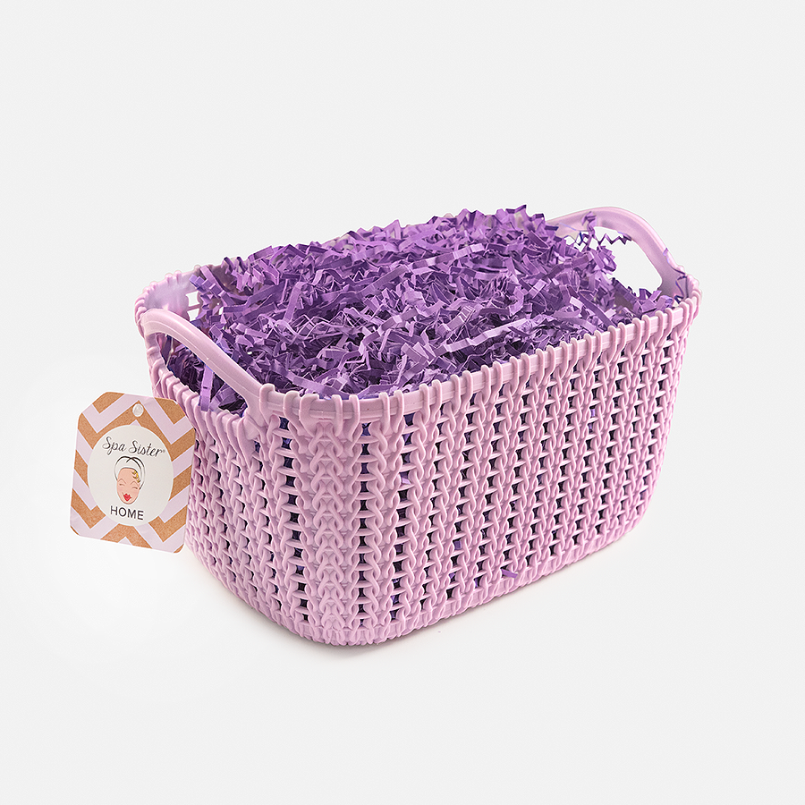Caddy Basket - Purple<br>(FILLER NOT INCLUDED)